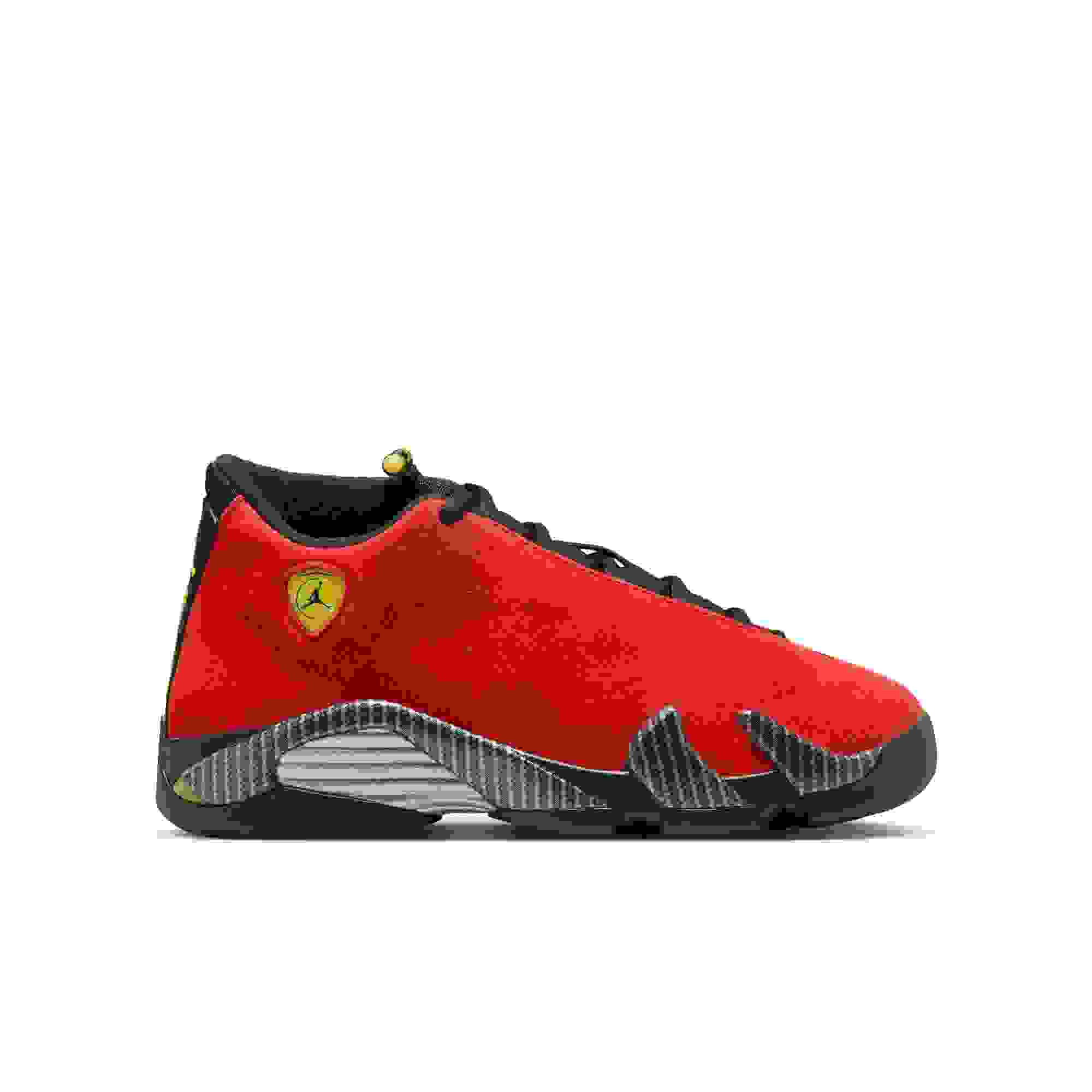 Jordan 14 Retro Grade School Kids' "Challenge Red" Shoe